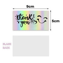 50 SheetsPack 5 9cm Thank You For Supporting My Small Business Laser Thank-you Card
